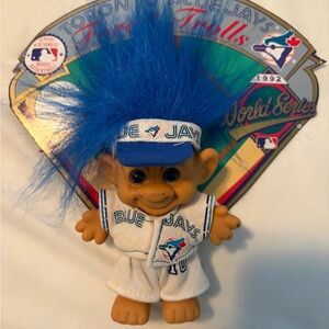 1992 Toronto Blue Jays Troll Doll World Series Finals Vintage MLB Collectible